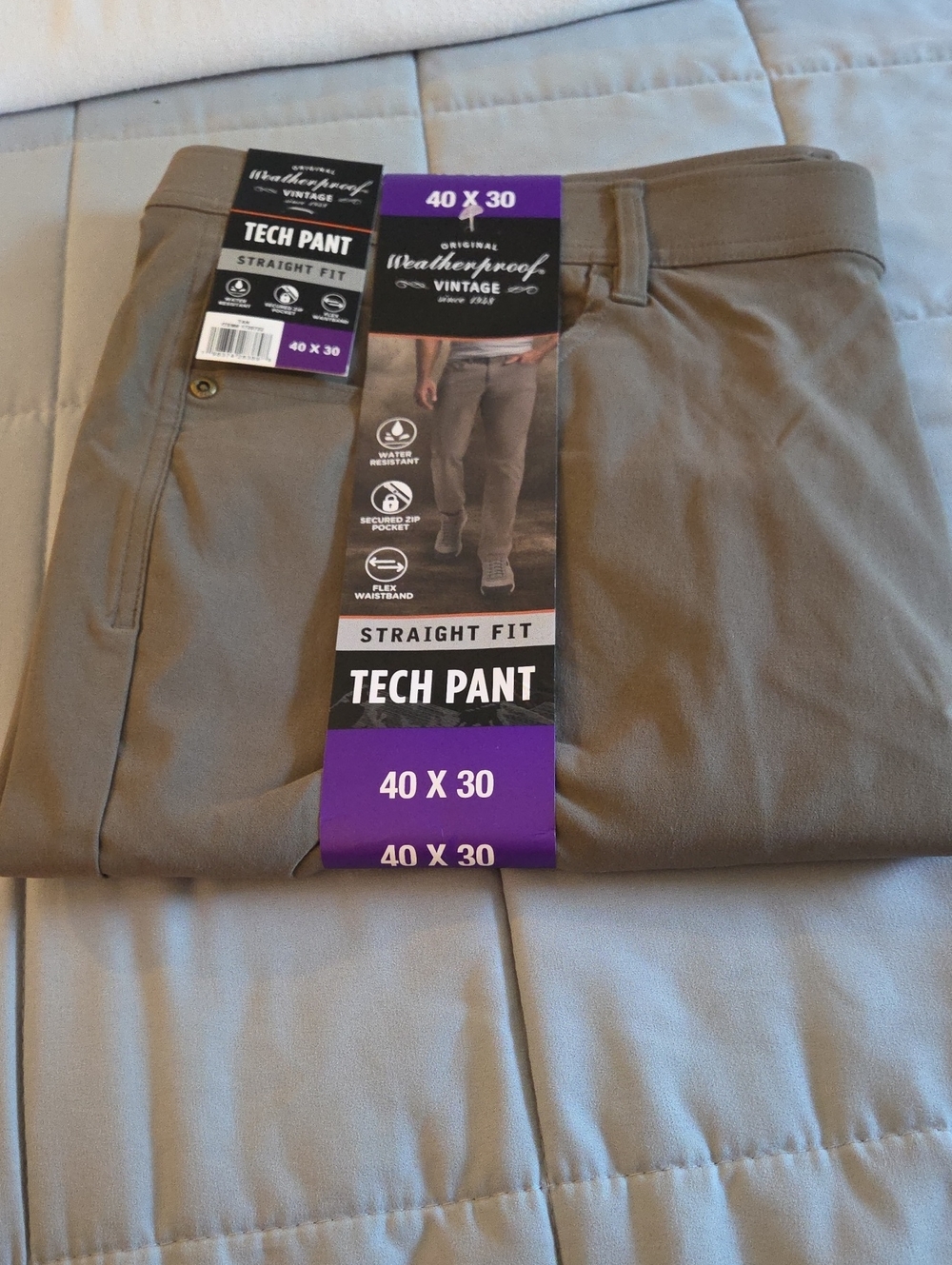 Weatherproof Tech Pants in Taupe